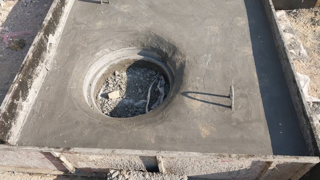 ساخت منهول حوضچه